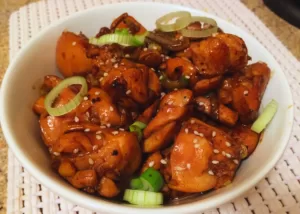 Spicy teriyaki chicken